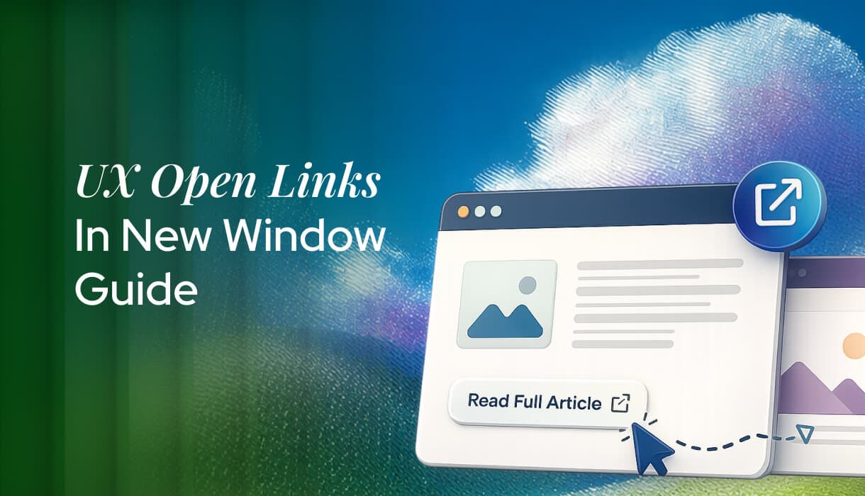 UX Open Links in New Window
